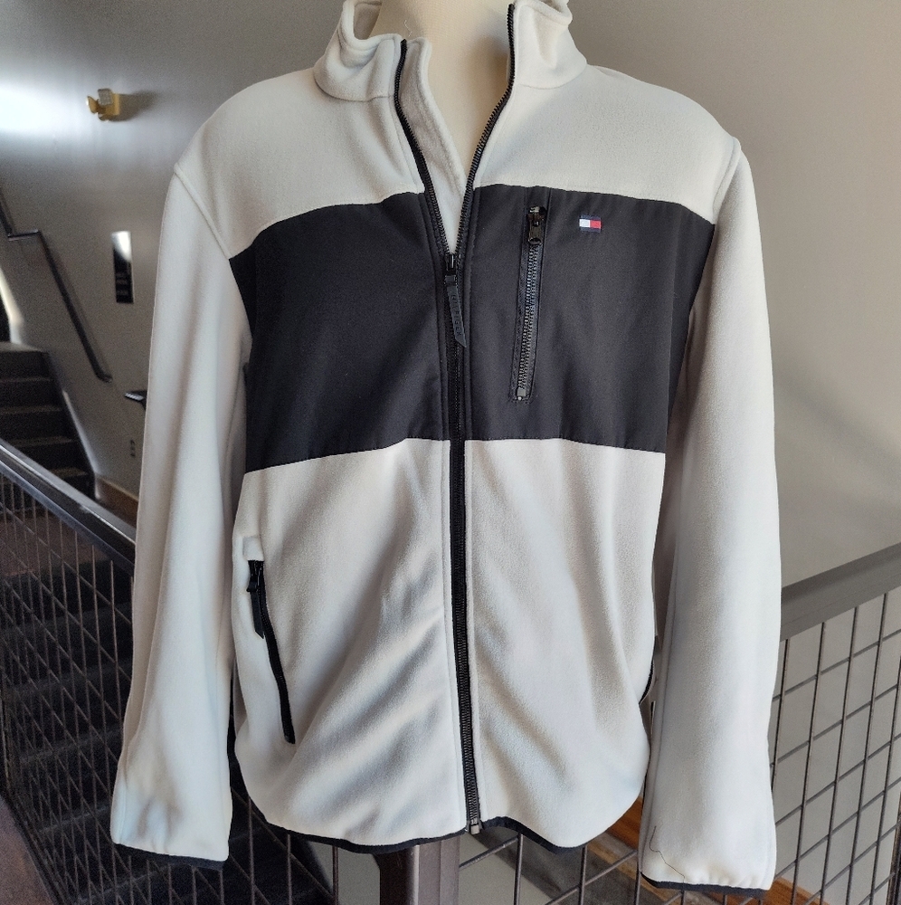 Tommy Hilfiger Mens Polar Fleece Zip jacket Size XL